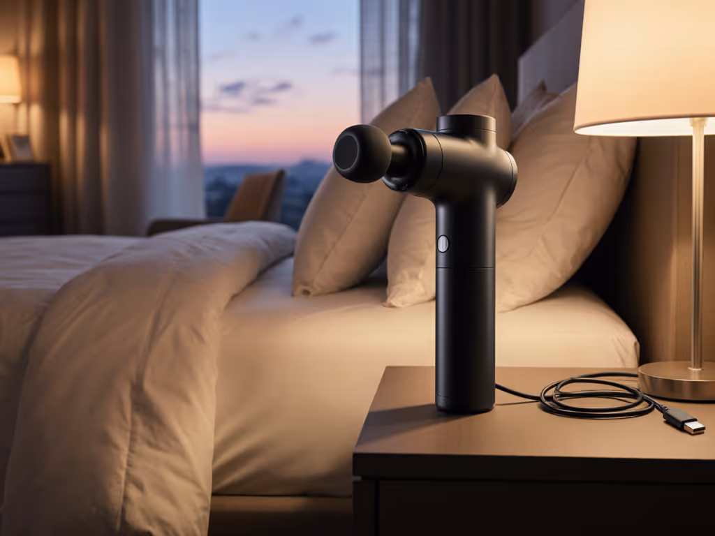 Pre-Bed Massage Gun Cuts Sleep Onset Time 87%